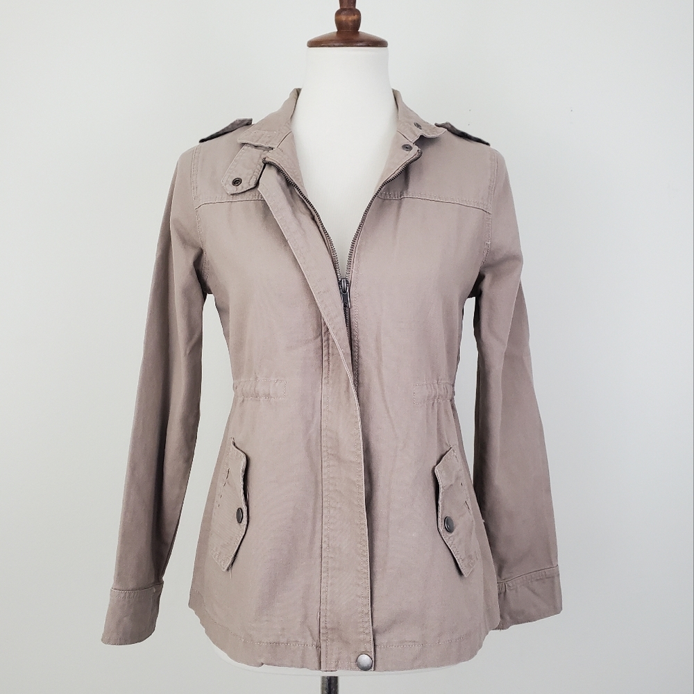 Belle du Jour Canvas Utility Jacket